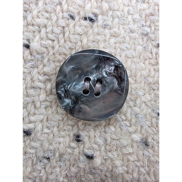 Vintage Fashions By Jill Womens Wool Coat Size L Beige - Picture 8 of 12